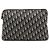 Clutch Dior in tela Blue Oblique
