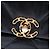 Chanel 19 Flap Medium in Lambskin Nero - vista 5