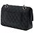 Chanel Black Medium Classic Lambskin Double Flap - vista 2