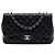 Chanel Black Jumbo Classic Lambskin Single Flap