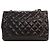 Chanel Brown Jumbo Classic Patent Single Flap - vista 2