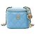 Chanel Blue Mini Lambskin Pearl Crush Vanity