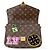 Metis Borsa Louis Vuitton Monogram Patches Pochette Métis MM - vista 12