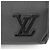 Borsa a tracolla Louis Vuitton Aerogram Takeoff Black - vista 9