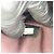 Clutch Chanel O Case Quilted Caviar Large - vista 7
