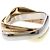 Cartier Trinity Cushion Oro Tricolore 18K Medium - vista 6