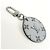 Louis Vuitton Chaveiro e Pingente Redondo Reverse Monogram Eclipse None - vista 4