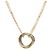 Collana Cartier Trinity Oro Tricolore 18K - vista 3