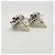 Pendientes de botón Chanel Coco Mark con cristales - vista 2
