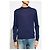 Diesel K-GARTH Pullover aus Wolle marineblau - Ansicht 3