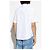 Camicia Versace in cotone bianco con taschino ricamato - vista 4