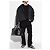 Jeans London Bro Dsquared2 neri in cotone - vista 2