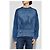 Diesel K-FENICOL Pullover aus blauer Baumwolle - Ansicht 3
