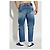 Jeans Bro Dsquared2 Blu in Cotone Carrot Fit - vista 4