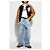 Dsquared2 Navy Blue Wool and Leather Bomber Jacket - view 2