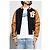Dsquared2 Navy Blue Wool and Leather Bomber Jacket - view 3
