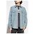 Camicia in denim blu Vasco Isabel Marant - vista 3