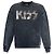 Sweatshirt Dsquared2 X KISS em algodão preto oversized