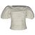 Blouse Khaite Kai à manches bouffantes en coton blanc