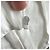 Blouse Khaite Kai à manches bouffantes en coton blanc - vue 7