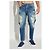 Jeans Bro Dsquared2 Blu in Cotone Carrot Fit - vista 3