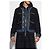 Giacca con cappuccio Dsquared2 in tweed e denim blu navy - vista 3