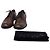 Autre Marque Scarpe Derby stringate Zegna in pelle marrone - vista 6