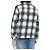 Autre Marque Camicia AllSaints Castor a quadri in cotone blu navy - vista 4