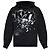 Dsquared2 X KISS Hoodie Schwarz Baumwolle