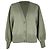 Sandro Happy Cropped Cardigan aus Wolle in Olive