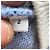 Sandro College-Style Cardigan aus blauer Wolle - Ansicht 5