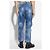 Dsquared2 Big Brother Jeans Denim Blau Patchwork - Ansicht 4