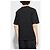 T-shirt nera in cotone con logo ICON Dsquared2 - vista 4