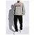 Alexander McQueen Sneakers bianche alte - vista 3
