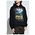 Felpa con cappuccio Dsquared2 con logo nera in cotone - vista 3