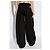 Pantaloni wide-leg neri Dsquared2 in cotone - vista 4