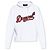 Dsquared2 Hoodie weiß aus Baumwolle
