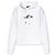 Dsquared2 Hoodie aus weißer Baumwolle