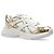 Baskets Michael Kors Leo blanches - vue 4