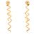 Orecchini Marni a spirale in ottone dorato - vista 3