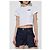 Dsquared2 Cropped T-Shirt mit Logo Weiß Baumwolle - Ansicht 3