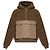 Dsquared2 Kapuzenpullover aus Fleece in Braun
