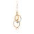 Marni Hängeohrringe in Gold mit Perlendetail - Ansicht 4