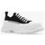 Sneakers platform Alexander McQueen nere - vista 4