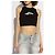 Dsquared2 Top cropped sem mangas - vista 3