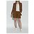 Baskets Leo Michael Kors Gris Cuir - vue 3