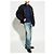 Diesel K-GARTH Pullover aus Wolle marineblau - Ansicht 2