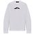 T-shirt a maniche lunghe Dsquared2 Icon logo bianca in cotone