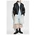Alexander McQueen Denim Shorts Hellblau - Ansicht 2