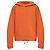 Dsquared2 Wollpullover mit Kapuze in Orange